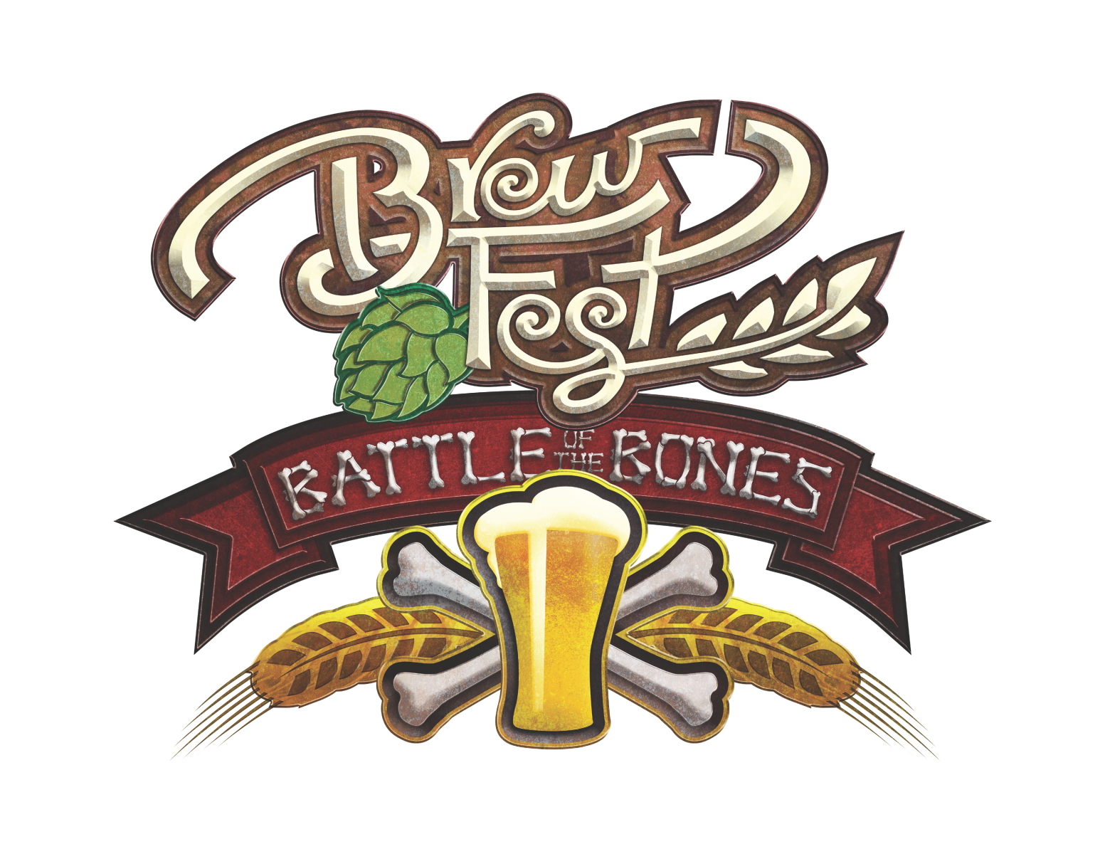 Brew Fest and Battle of the Bones Logo